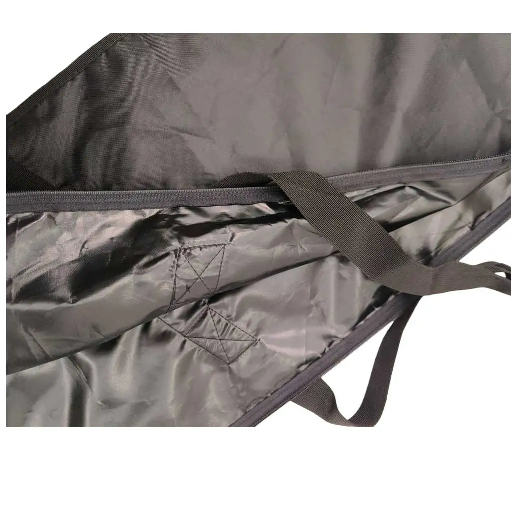 182cm PortableSki Bag Waterproof Polyester Ski Board Zippered Carrying Case with Easy-Carry Handle Oasis Select