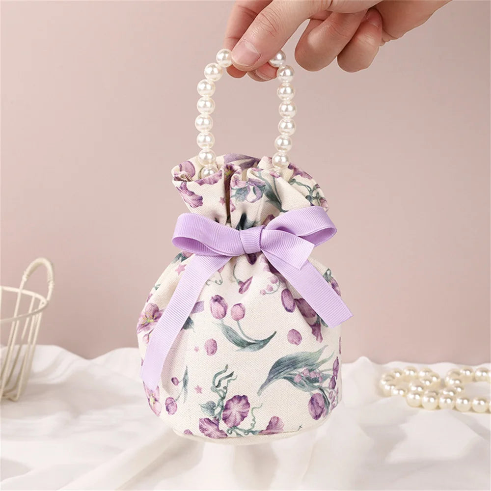 Canvas Drawstring Candy Gift Bags – Wedding & Party Favours