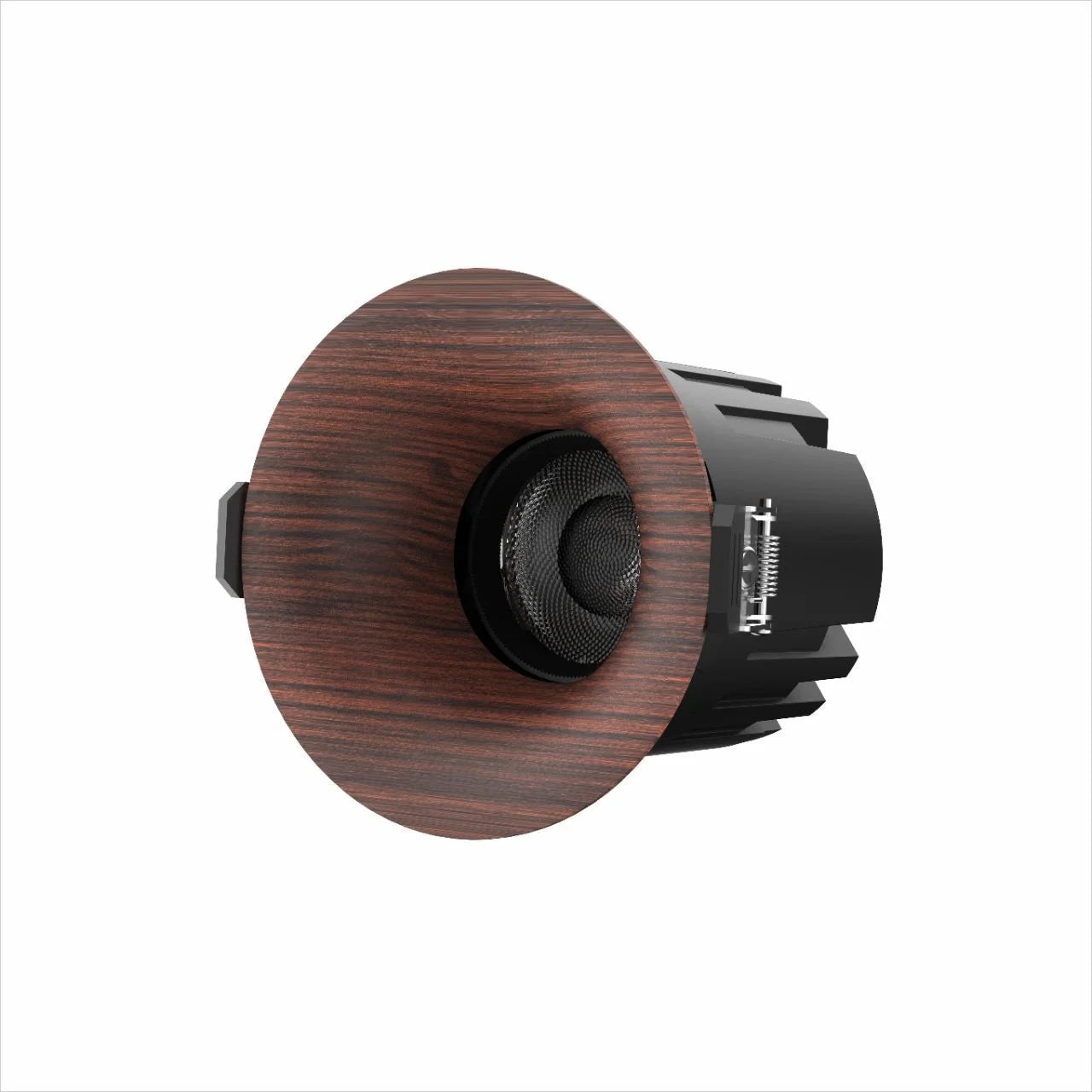 SHINEKNOT Walnut Wood Grain COB LED Recessed Spotlight | Dimmable