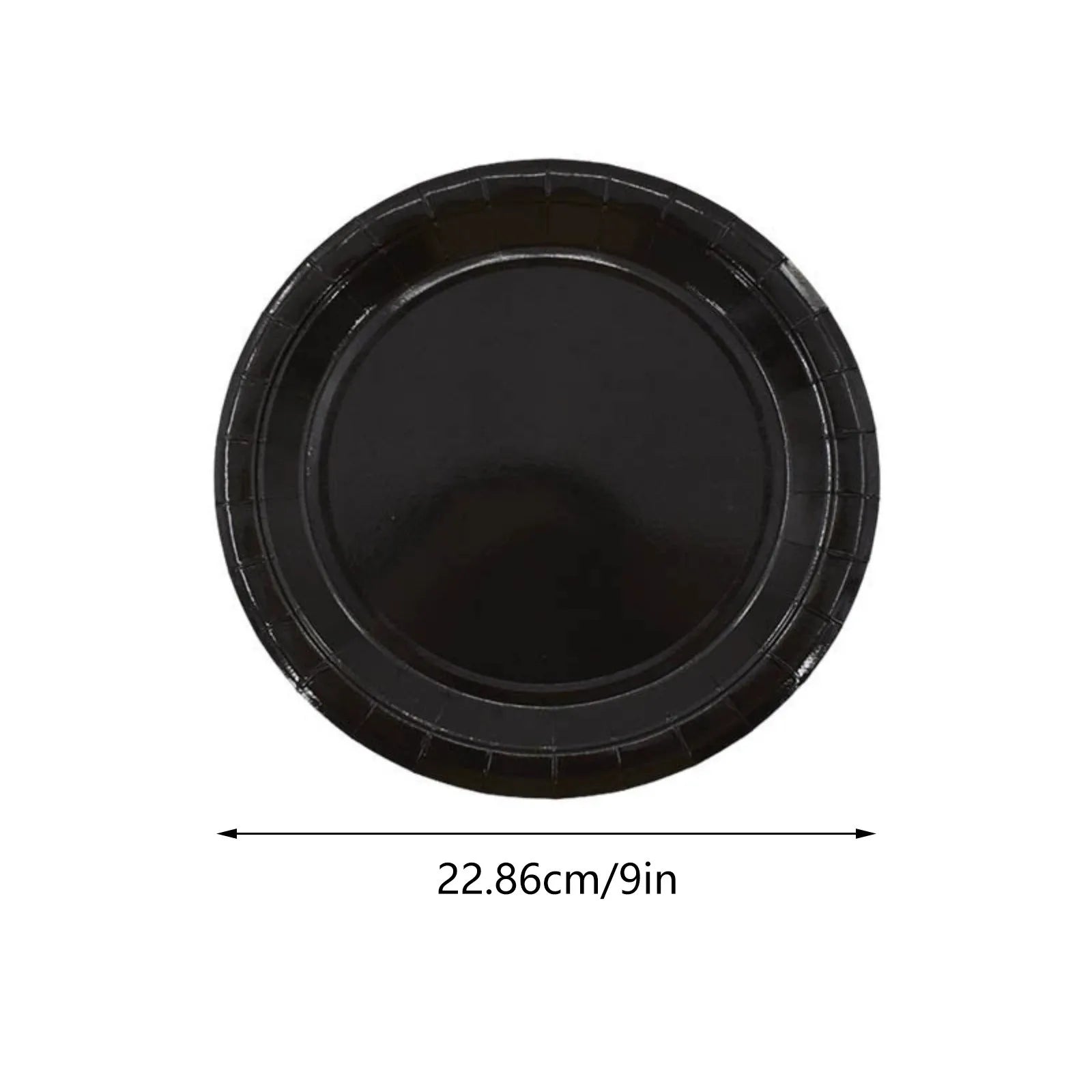 9-Inch Disposable Paper Plates Pack of 10 | Parties & Outdoor Disposable Paper Plates Oasis Select
