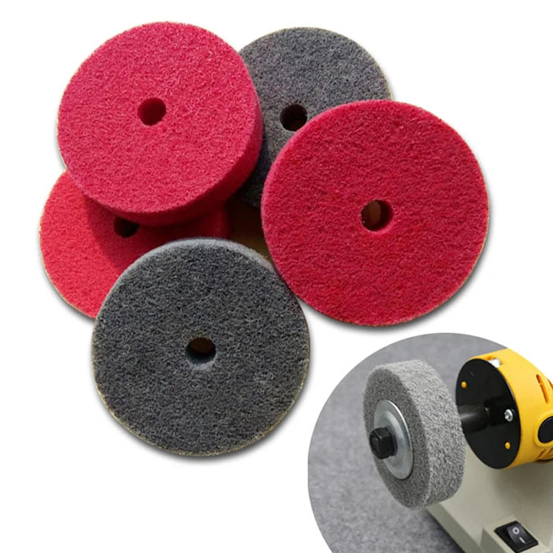 3Inch 75mm Nylon Grinding Wheel Buffing Wheels For Polishing Of Metal Wood Plastic Power Tool Accessories Part Oasis Select