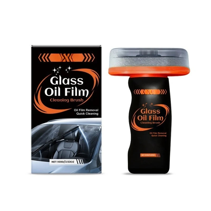 Multi Functional 100g Car Windshield Glass Cleaning Brush Anti Fog Oil Film Hydrophobic Wipe Auto Cleaner Tool Car Accessories Oasis Select 1pc
