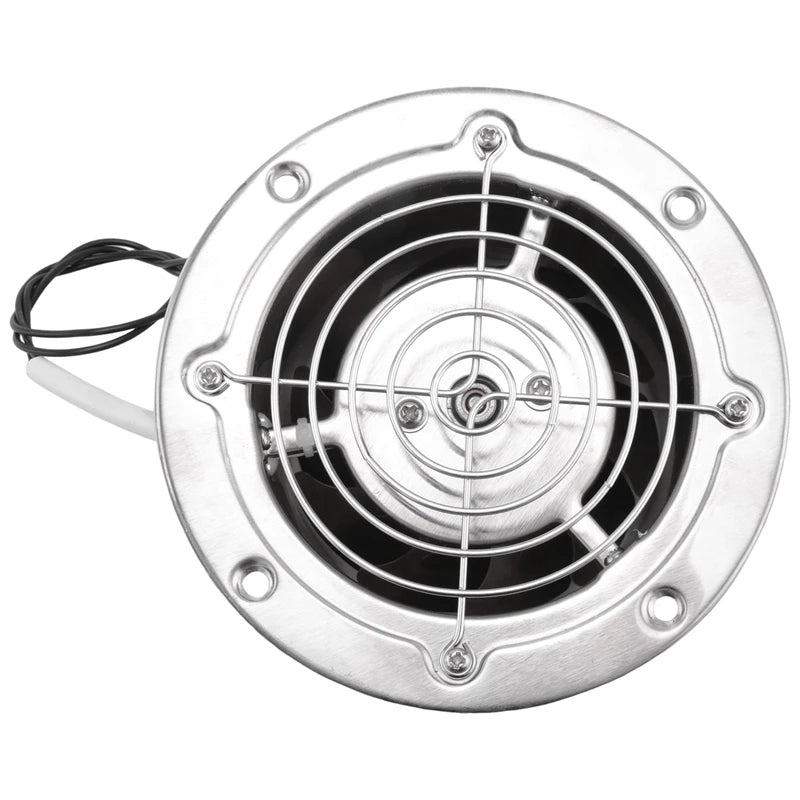 Pipe Stainless Steel Exhaust Fan Window Duct Air Ventilation Blower Toilet Kitchen Ventilator Booster Extractor Oasis Select