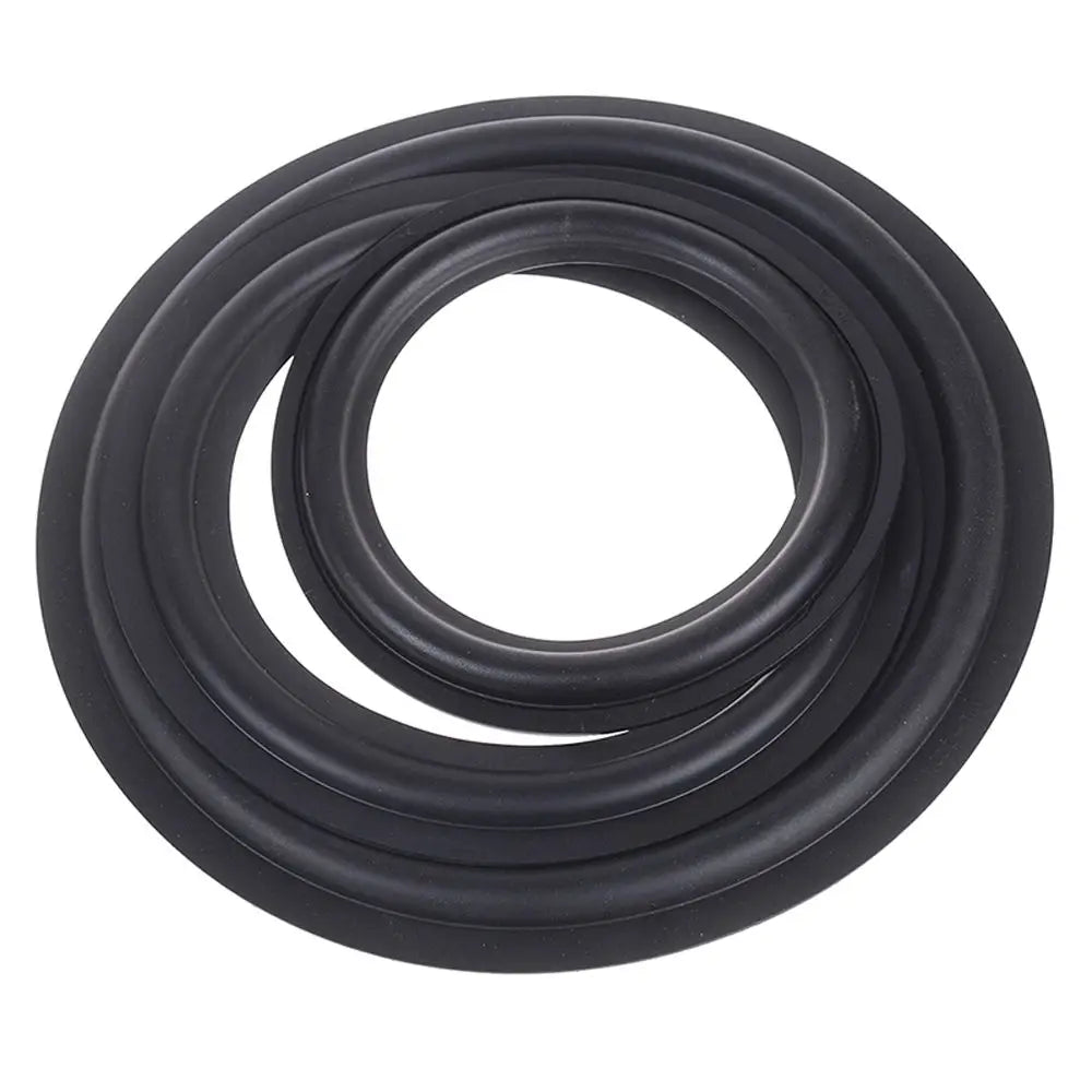 Black Speaker Rubber Repair Folding Edge Ring Subwoofer Speaker Repair Accessories DIY 5 INCH 6.5INCH 8 INCH 10 12 INCH Oasis Select