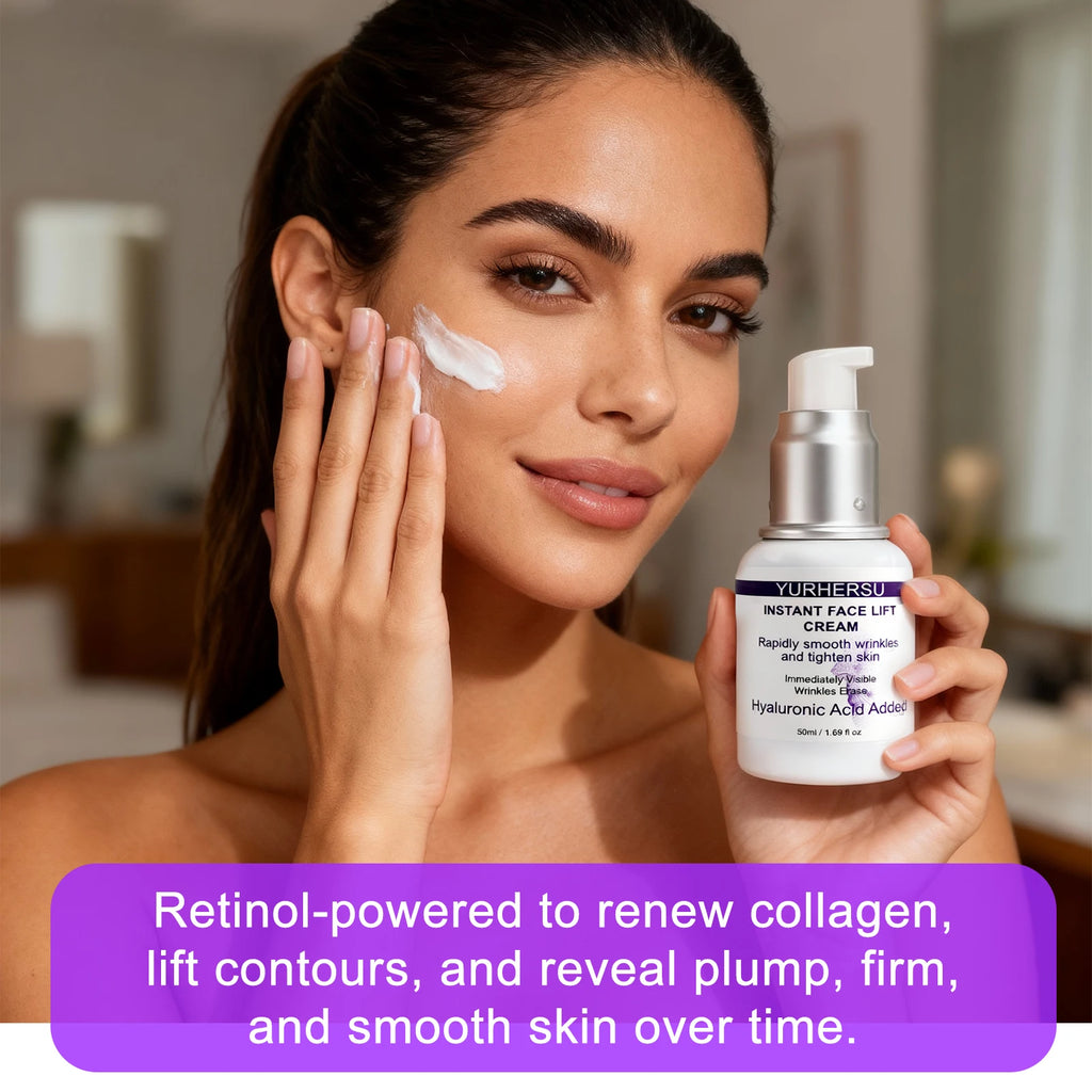 YURHERSU Retinol Tightening Cream – Face & Neck Day Night Retinol Face Cream Oasis Select