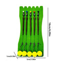 5Pcs Anti-Bottom Fishing Line Set European Carp Fishing Set European Style Anti-Bottom Fishing Grass Carp Sea Pole Return Bottom Oasis Select 8hook Random color