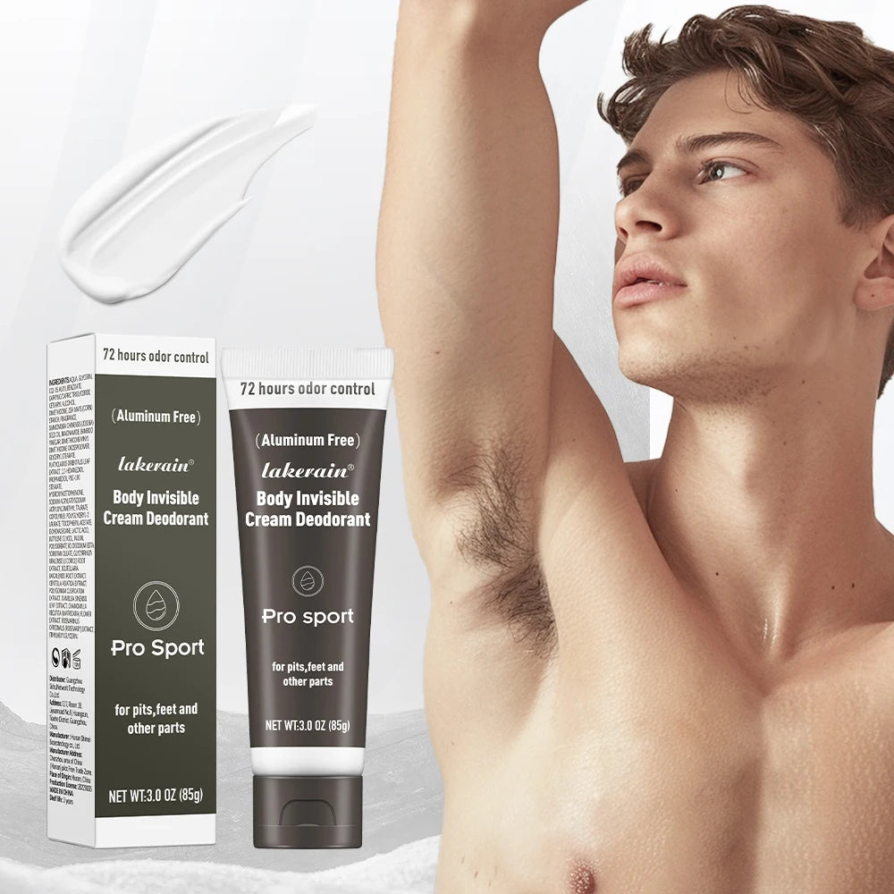 Lakerain Men's Fragrance Deodorant Cream 85g – Woody & Spicy