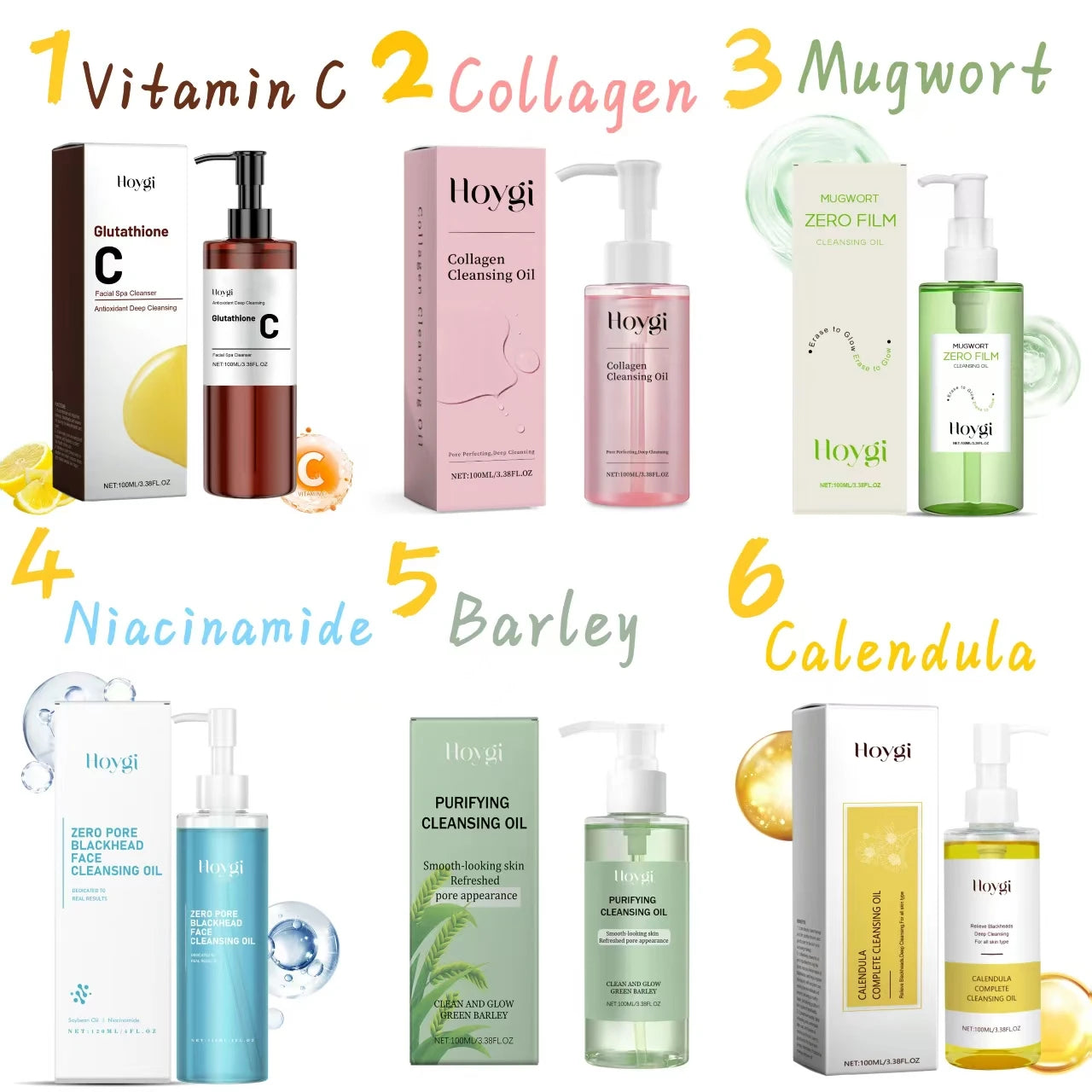 Cleansing Oil Makeup Remover Oil Deep Cleansing Pore Dirt Remove Blackhead Non-greasy Smooth Refreshing Deeply Nourishes Skin Oasis Select