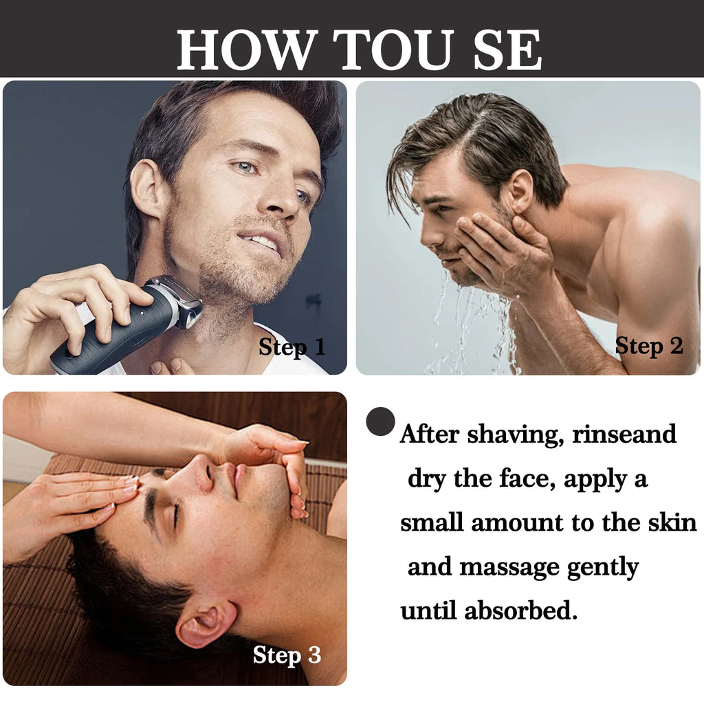 150g Men's Collagen After Shave Cream Firming Lighten Fine Lines Hydrating and Brightening Moisturizing Cream Oasis Select