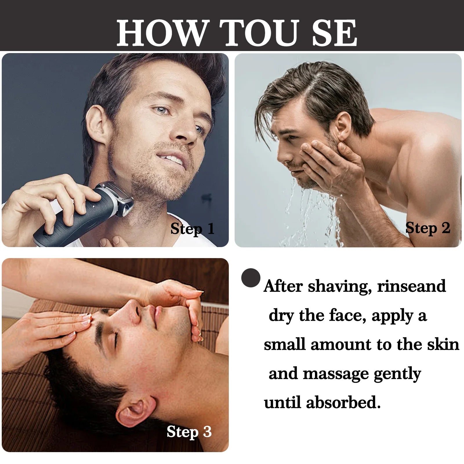 150g Men's Collagen After Shave Cream Firming Lighten Fine Lines Hydrating and Brightening Moisturizing Cream Oasis Select