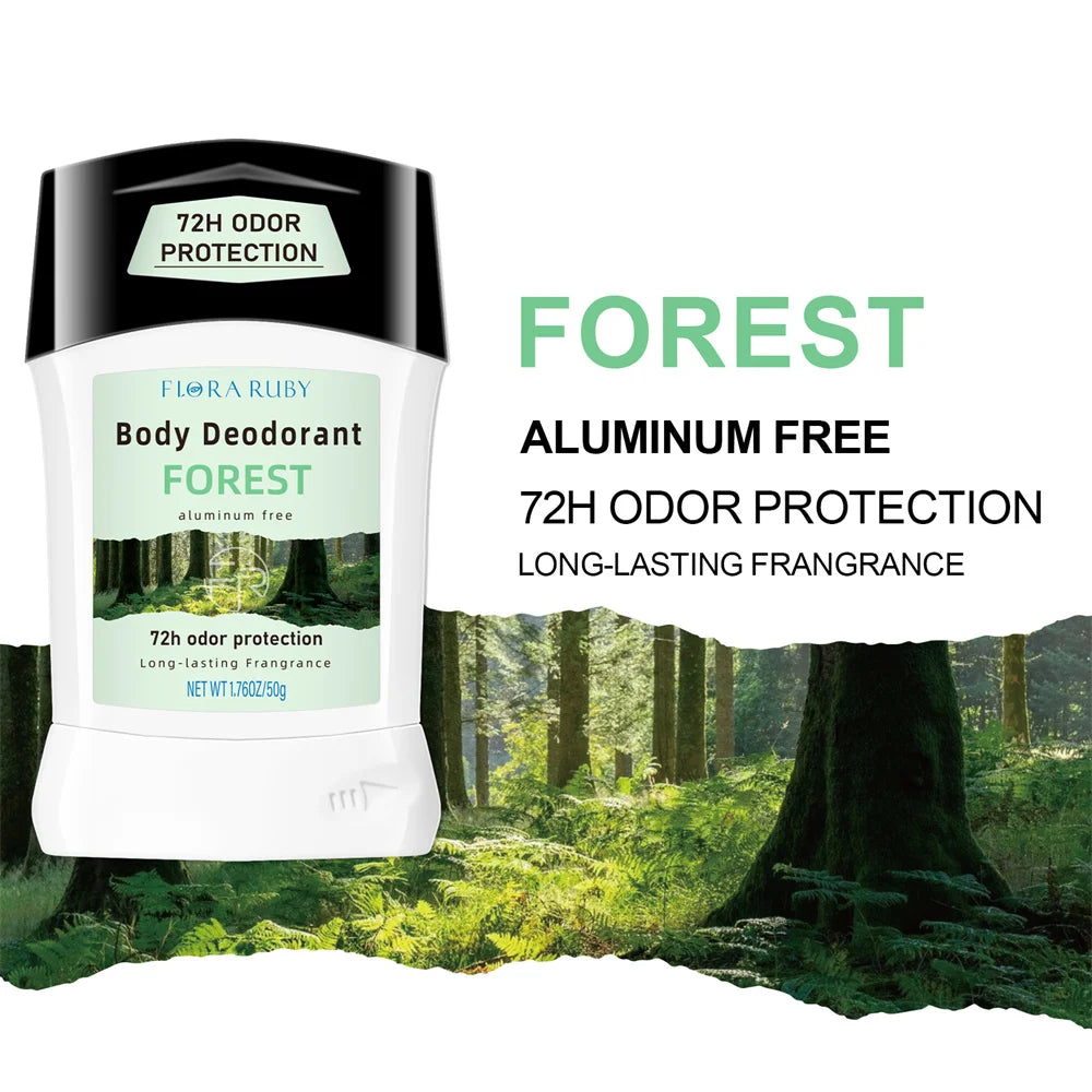 Men's Deodorant Stick, Sweat Resistant, Long-Lasting, Dry, Fragrant, Removes Underarm Odor, Refreshing Stick Oasis Select FOREST
