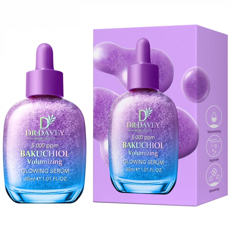 DR.DAVEY 30ml Bakuchiol Glow Face Serum – Unisex Hydration