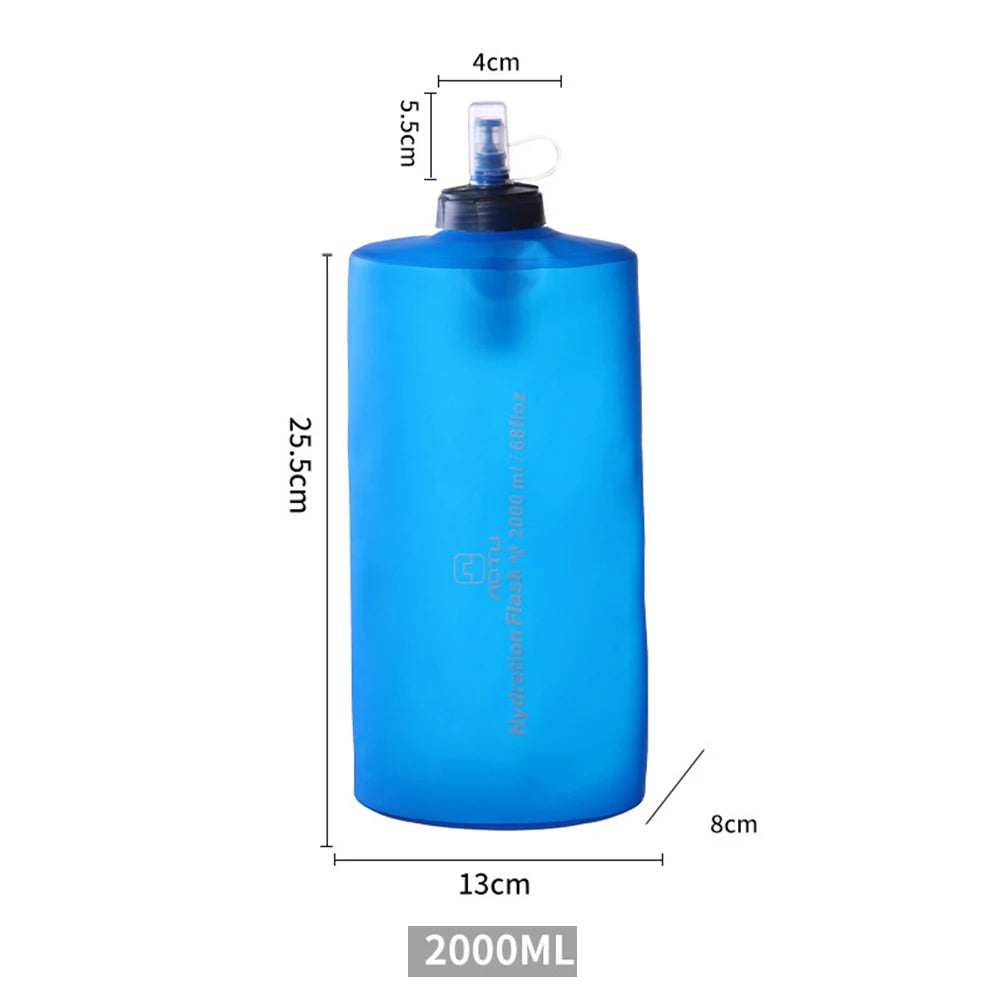Hydration During Adventures 2000ML Sports Bottle Portable Sports Water Bottle Backpack Leak-Proof Water Bottle Oasis Select 2000ML