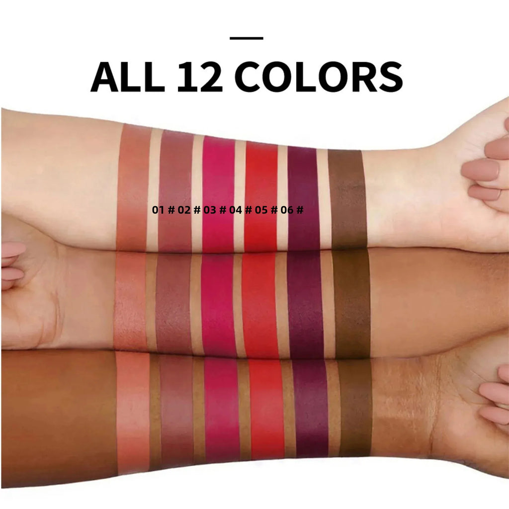 Handaiyan Matte Velvet Liquid Lip Glaze – Waterproof Lip Stain