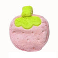 Strawberry Plush Makeup Bag – Large Travel Cosmetic Pouch