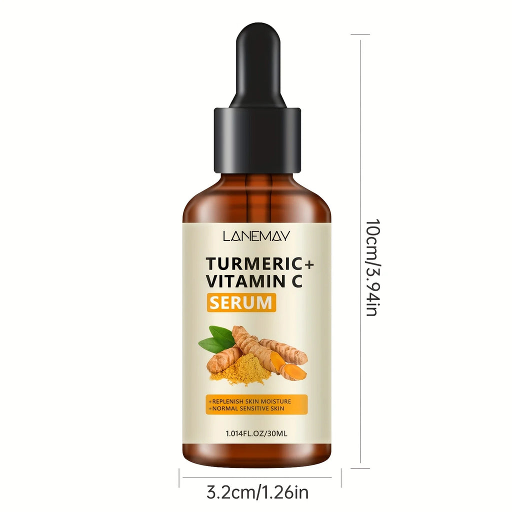 Turmeric & Vitamin C Face Serum – Hydrating Drops for All Skin