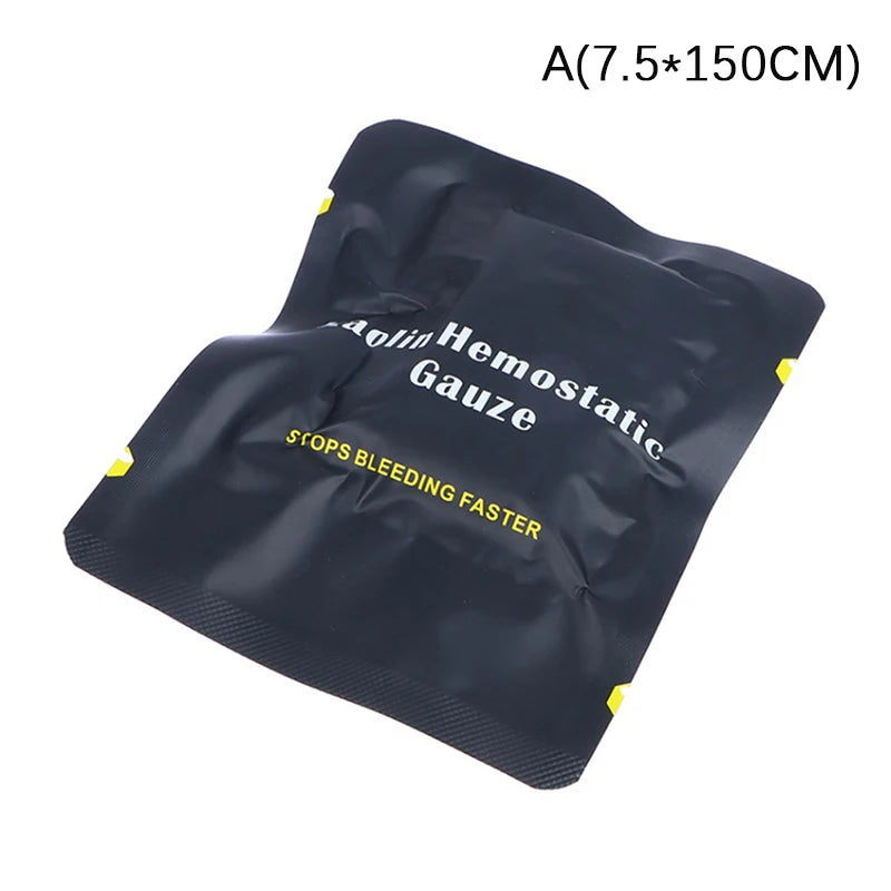 Hemostatic Kaolin Gauze Combat Emergency For Tactical Military First Aid Kit Medical Wound Dressing Oasis Select A