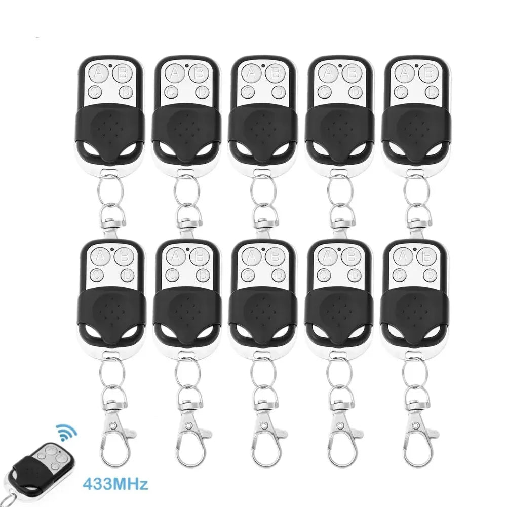 5/10PCS Universal Cloning Duplicator Key Remote Control 433MHZ 433.92MHZ Clone Learning Rolling Code For Gate Garage Door Oasis Select