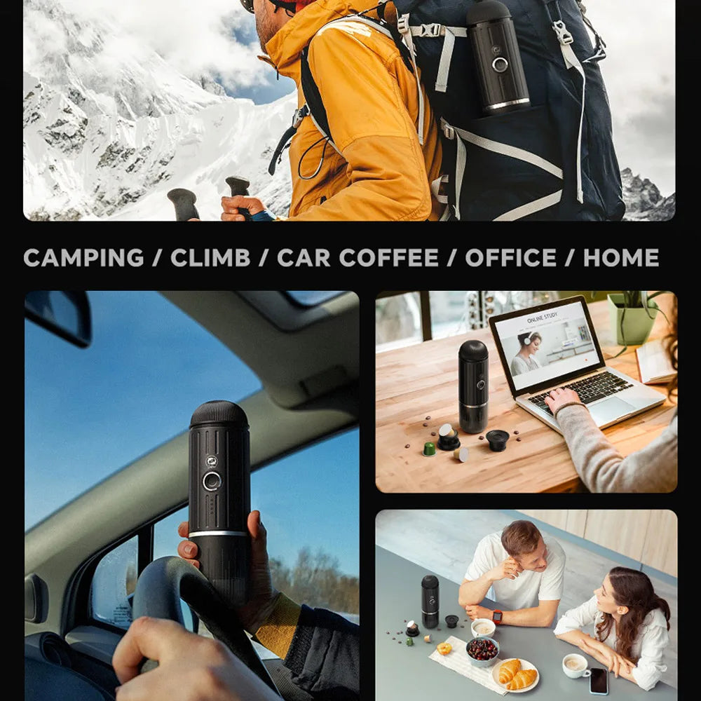 URGGU Portable Rechargeable Espresso Machine – Travel & Office