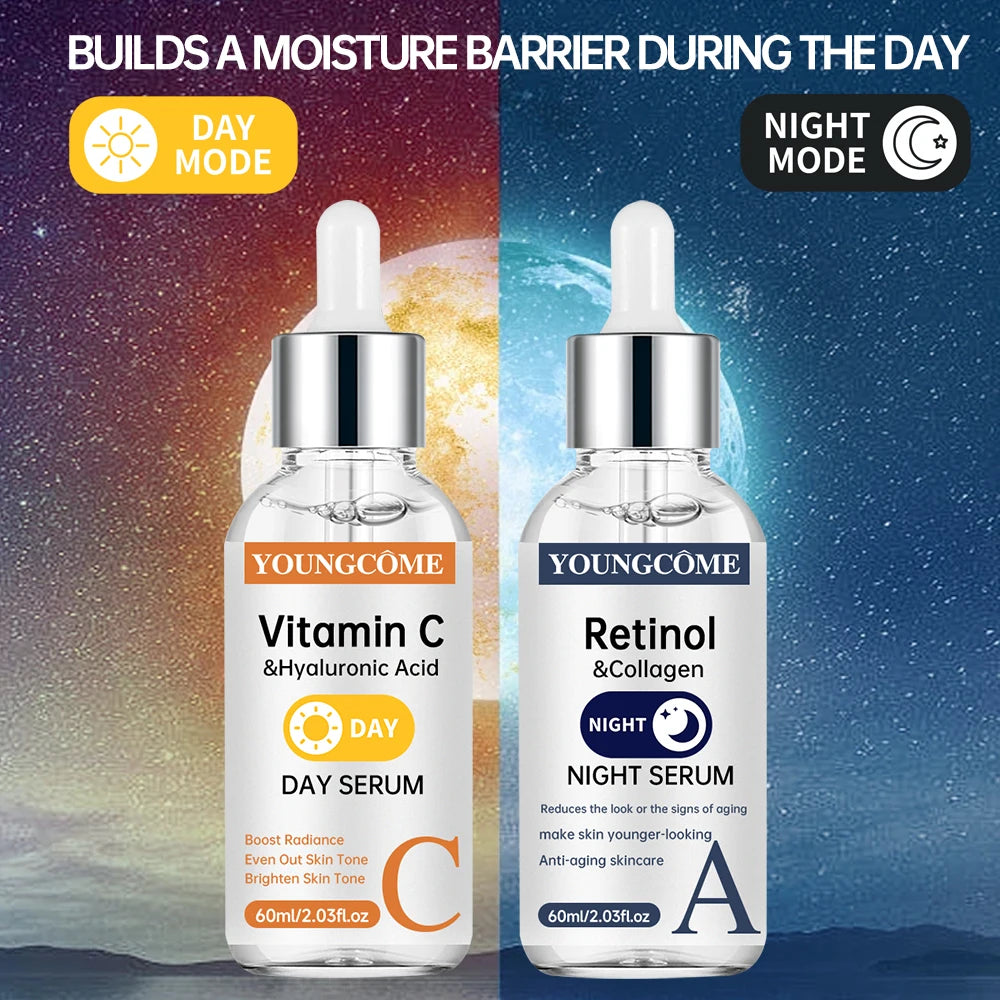 Vitamin C & Retinol Face Serum – Brightening & Firming 40/60ml