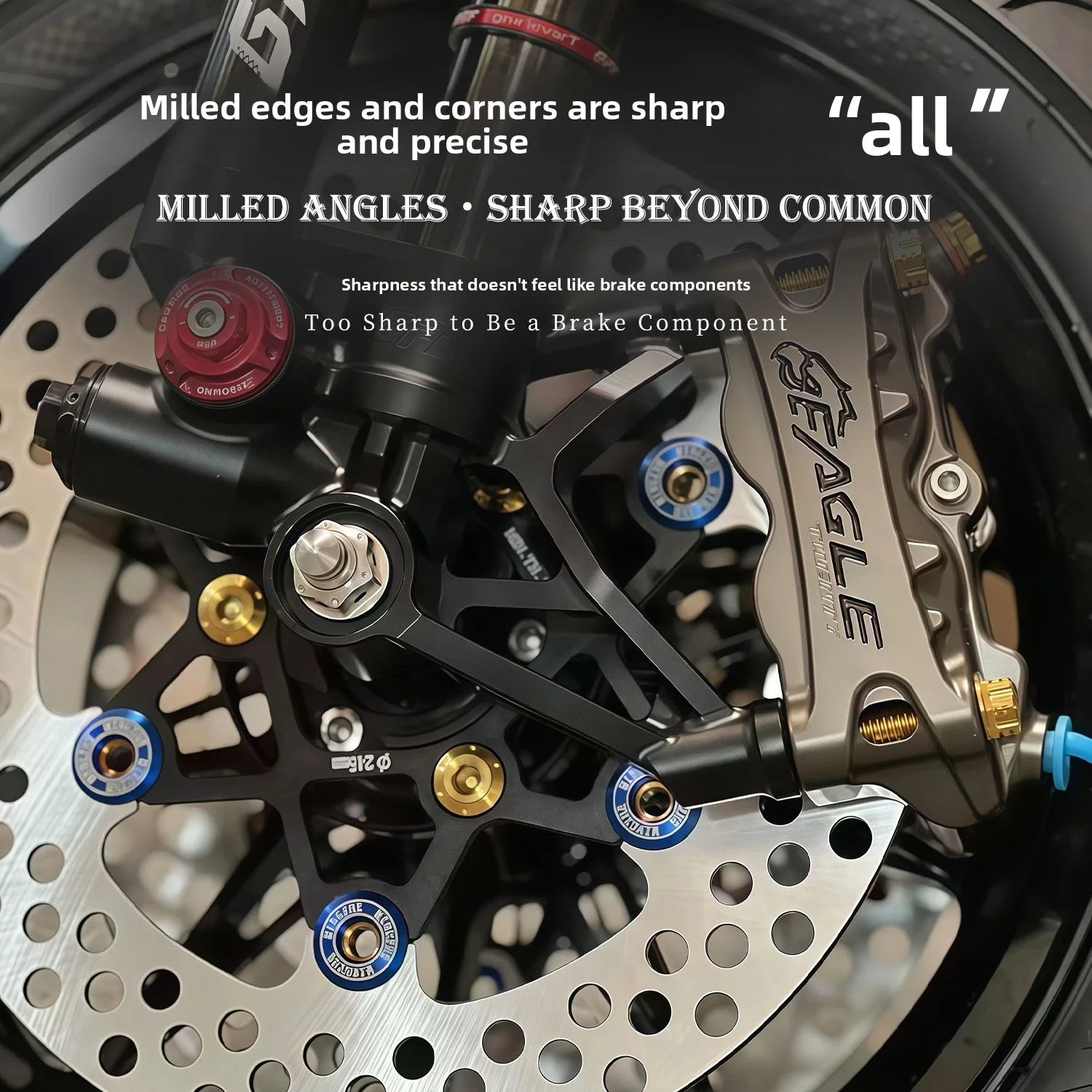 Eagle speed S-04 large radiation track universal modification front brake big abalone Oasis Select