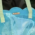 Korean Fashion PVC Shell Shoulder Bag Ins Style Girly Blue Transparent Handbag Female Waterproof Portable Tote Bags Oasis Select Default Title