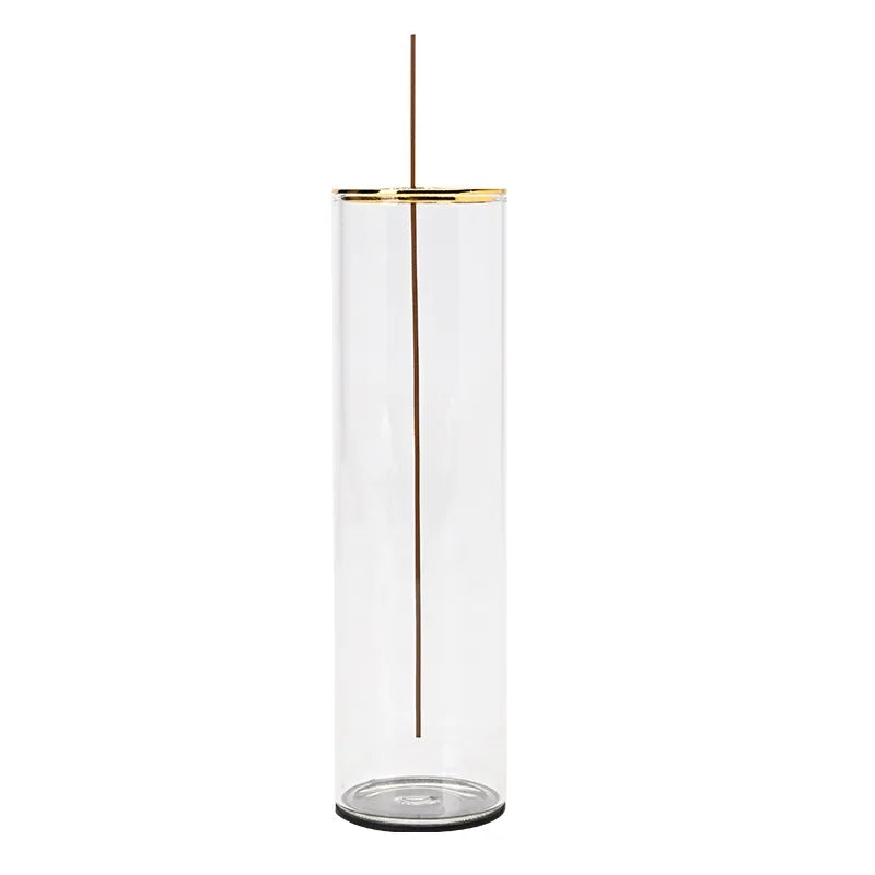 Upside-down Incense Burner Creative Line Incense Burner Zen Decoration Retractable Glass Incense Burner Oasis Select