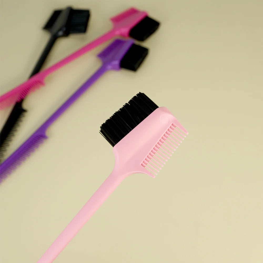 Double-Sided Hair Dye Brush & Comb Set – Salon & Home Hair Color Applicator Oasis Select