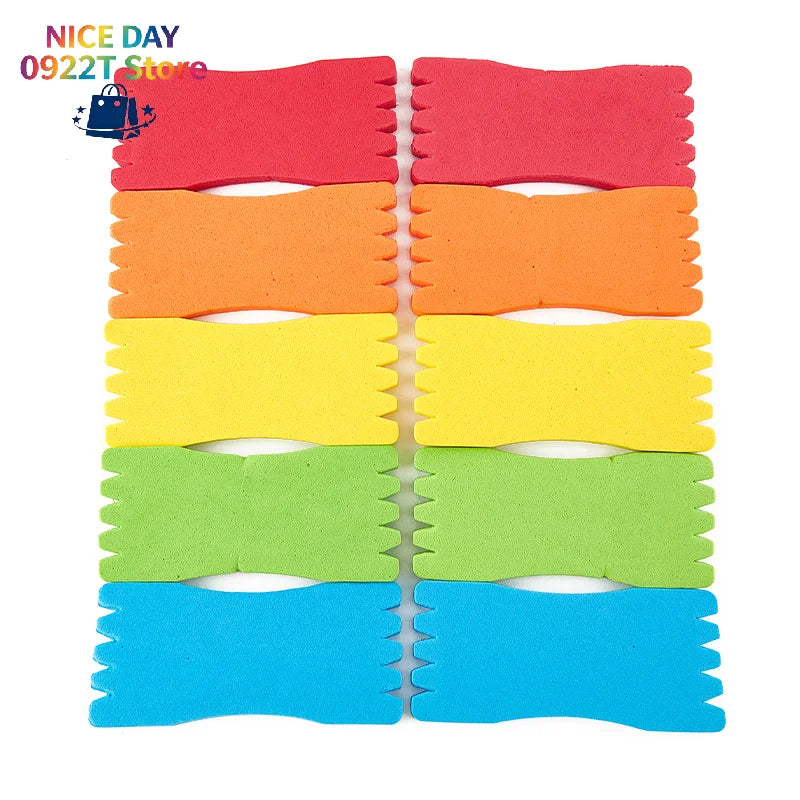 10Pcs EVA Foam Fish Winding Storage Boards Line Fishing Lure Trace Wire Holder@#X Oasis Select
