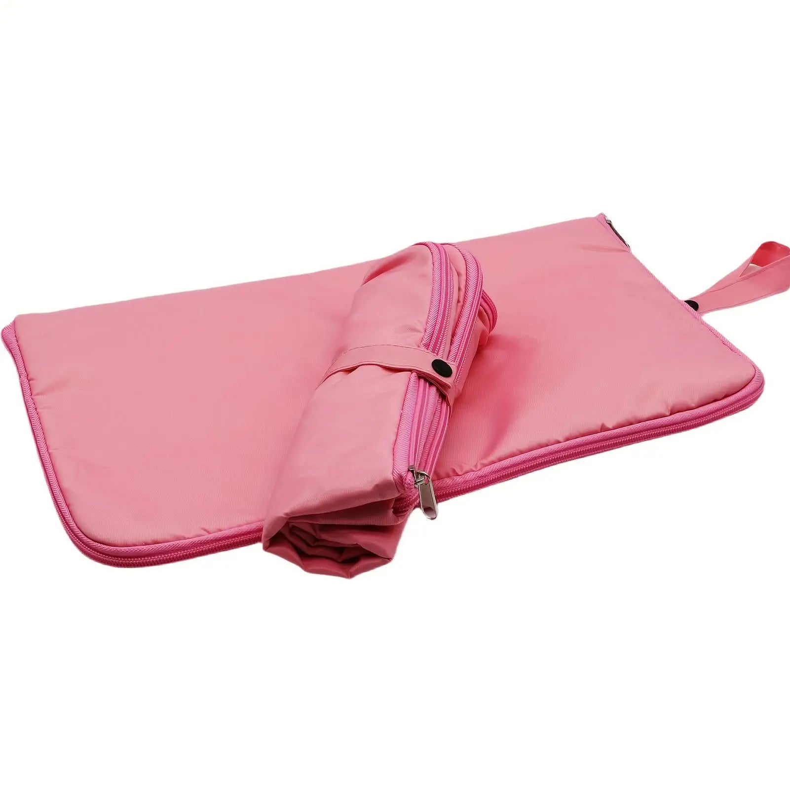 1PC Zipper Closure Towel Wet Bag Leak-proof Diaper Bag Dry And Wet Separation Swimming Suit Pouch Handle Swim Bag Pouches Oasis Select