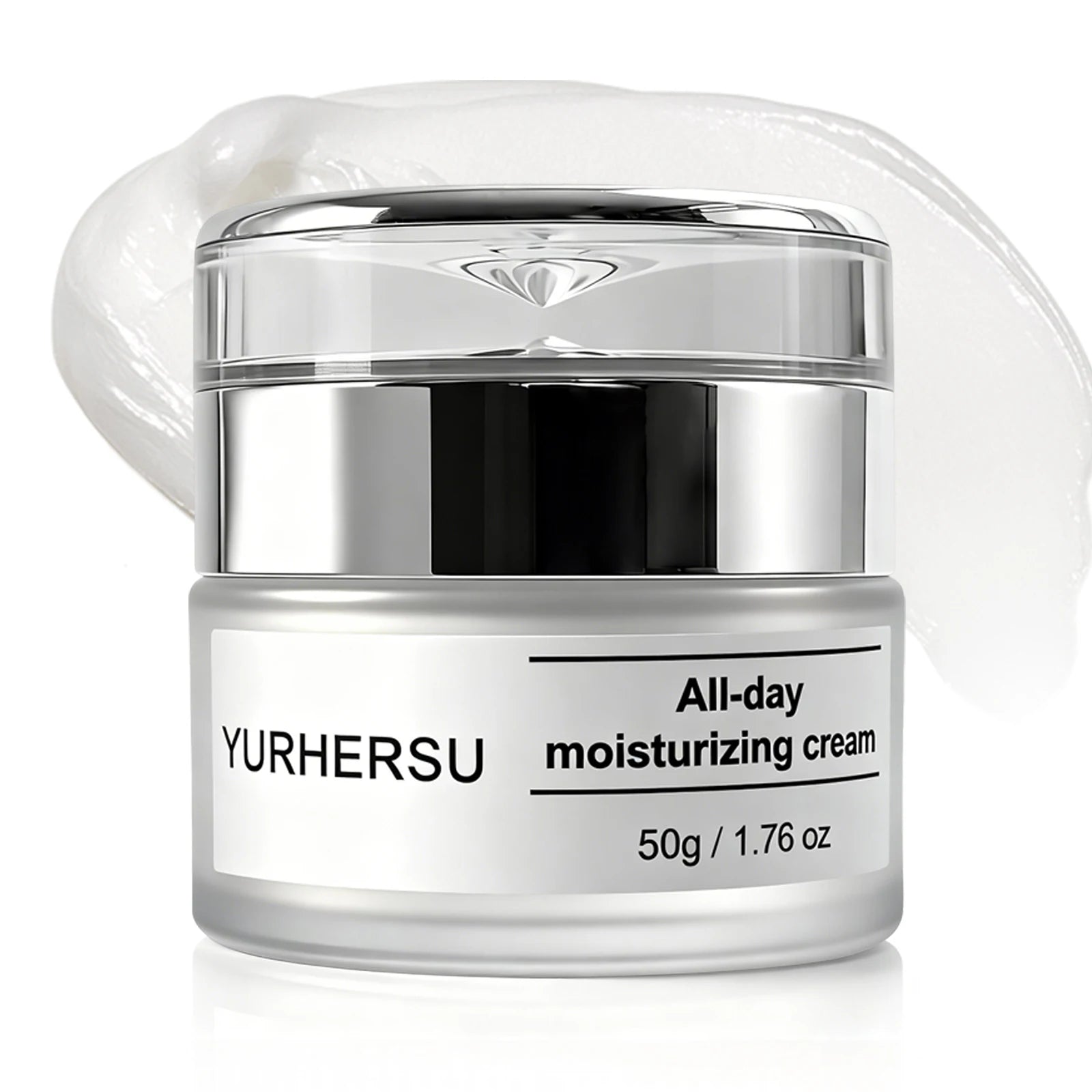 Hyaluronic Acid All Day Moisturizing Face Cream – 50g Face Moisturizing Cream Oasis Select 1pcs