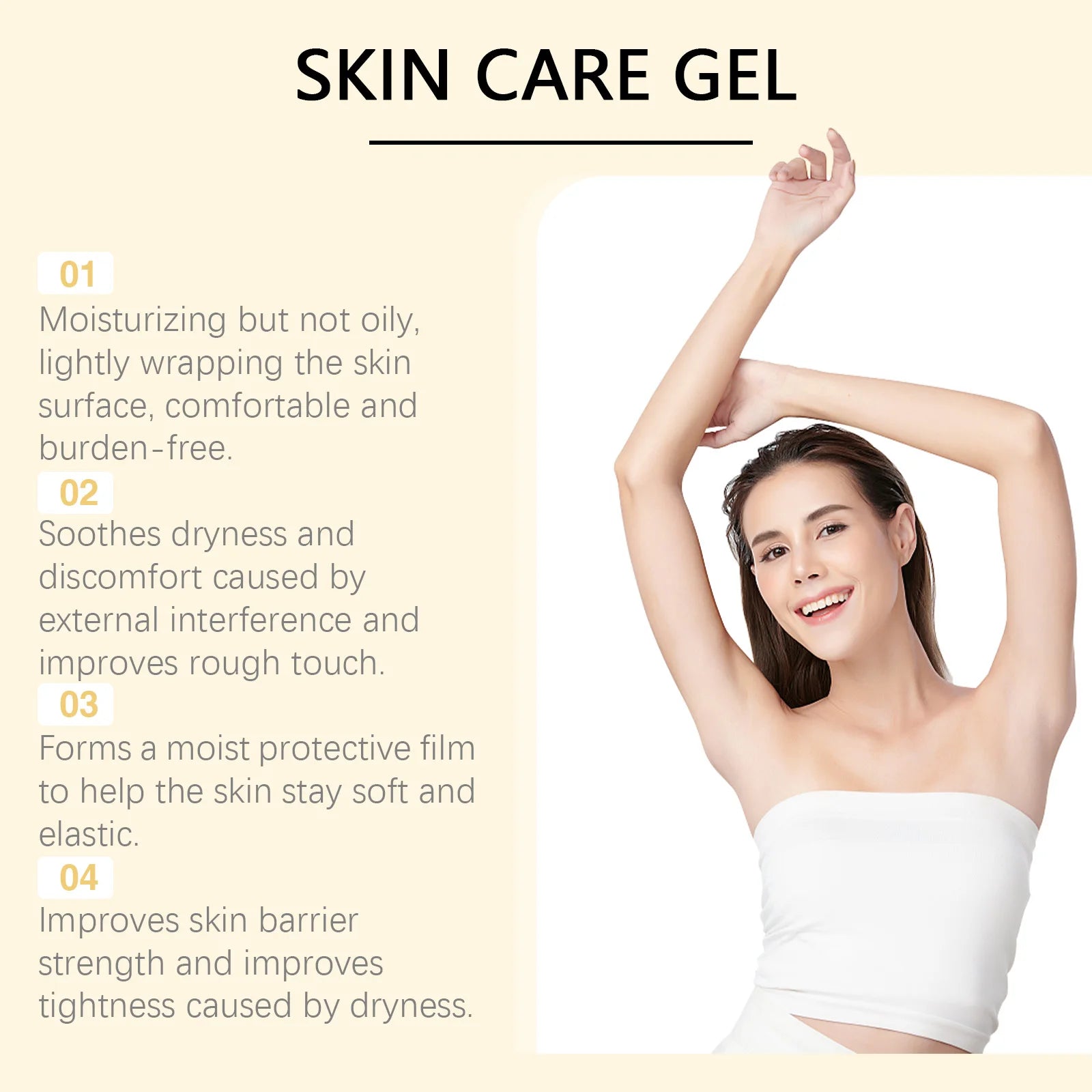 OceAura 200g Moisturizing Skin Gel – Nourish, Lift & Brighten Skin Moisturizing Gel Oasis Select