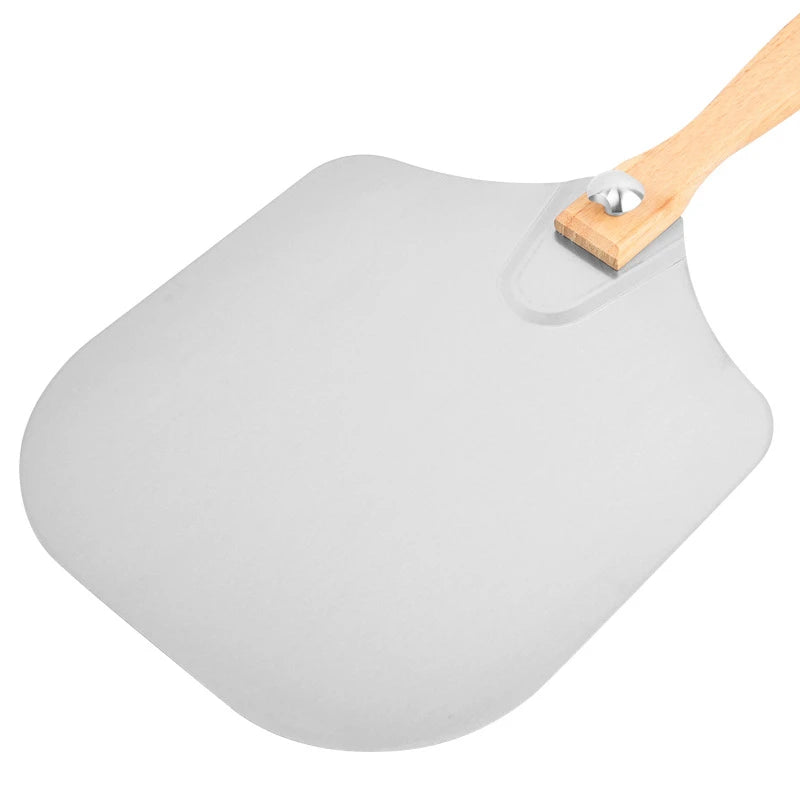 Big Pizza Perforated Shovel Paddle Short Handle for Oven Turning Peel Kitchen Tools Nonstick Pizza Baking Oasis Select