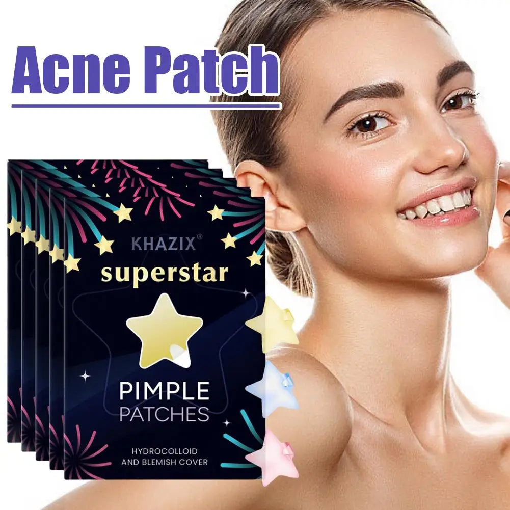 Colorful Star Pimple Patches 240/280pcs – Hydrocolloid Acne Stickers Acne Pimple Patches Oasis Select