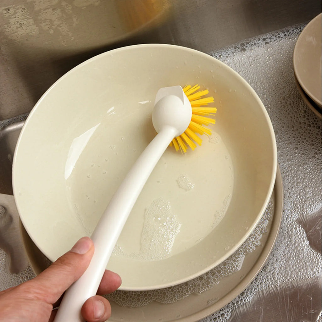 Long Handle Dishwashing Brush with Suction Cup | Deep Clean Dishwashing Brush Oasis Select