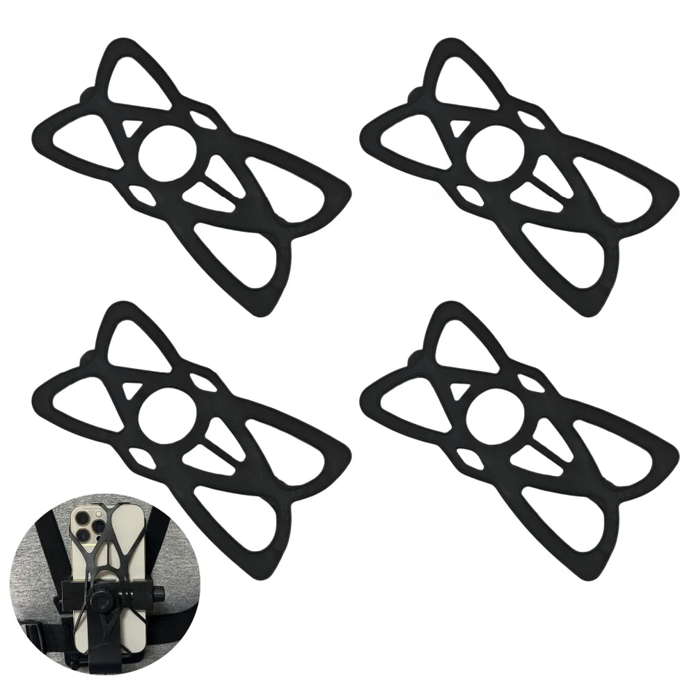 Universal Silicone Bike & Motorcycle Phone Mount Security Straps
