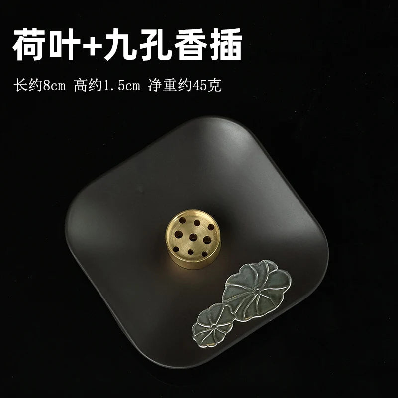 Line Incense Tray Household Indoor Simple Wood Incense Burner Incense Point Agarwood Sandalwood Base Oasis Select D