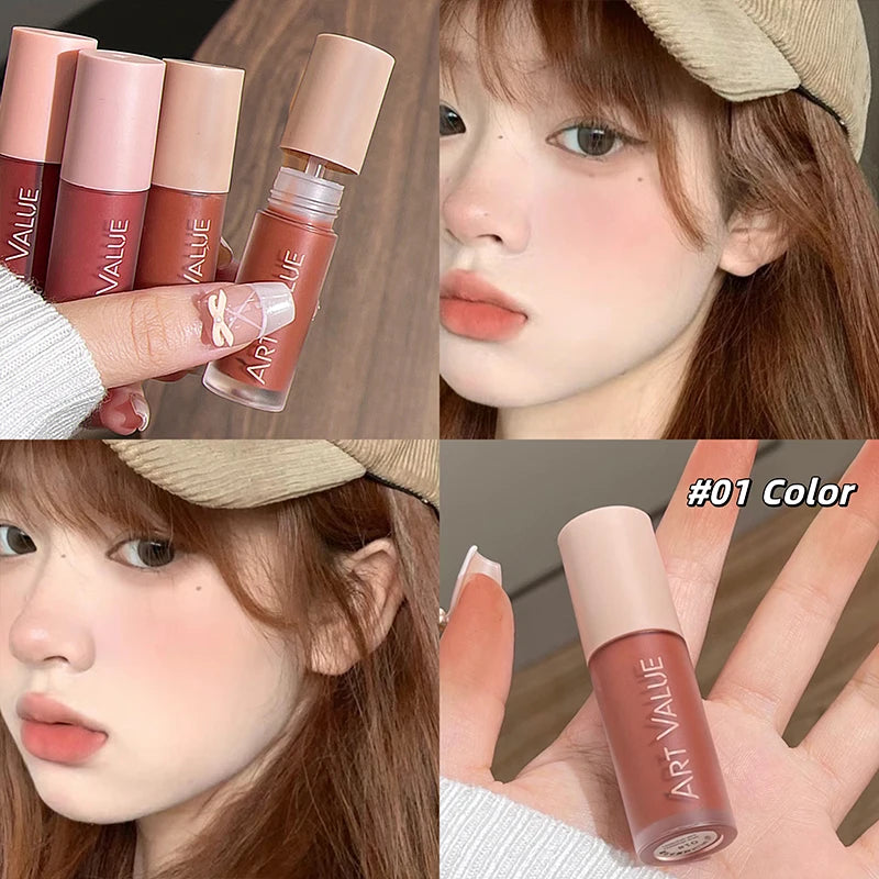 Art Value 4-Color Dual-Use Lip & Cheek Cream Blush Tint