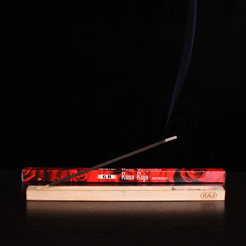 GR 25 Small Boxes India Red Rose Incense Sandal Meditation Call Money Collection Incense Sticks Office Teahouse Home Fragrance Oasis Select