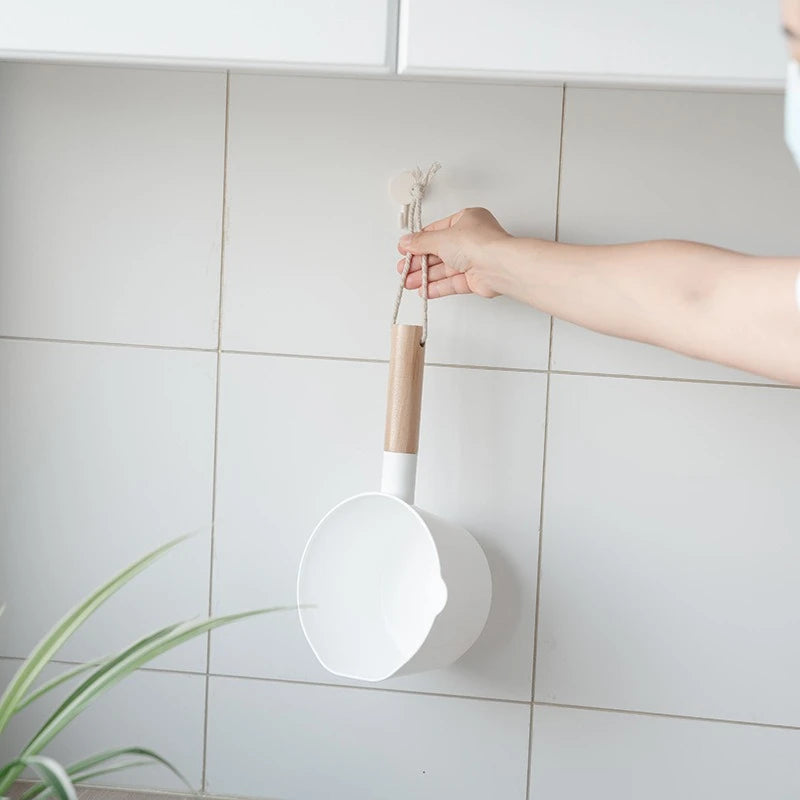 Bamboo Wood Handle Water Ladle Dipper – Kitchen & Bath Scoop Water Ladle Dipper Oasis Select