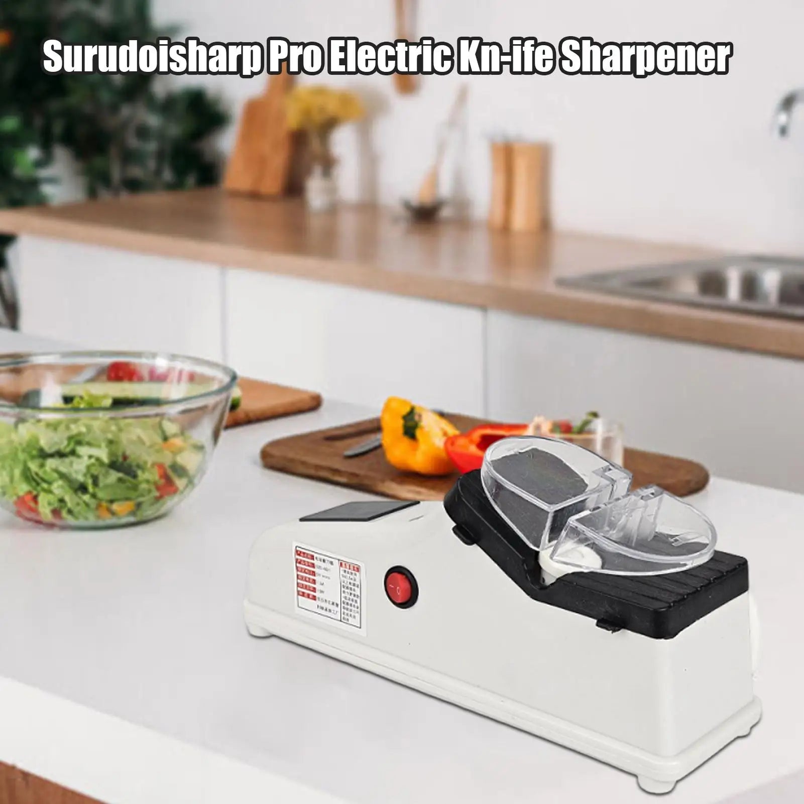 Cutter Sharpener Tool Rechargeable Protective Lid Electric Cutter Sharpener Sharpening Gadgets Sharpening Equipment for Home Oasis Select