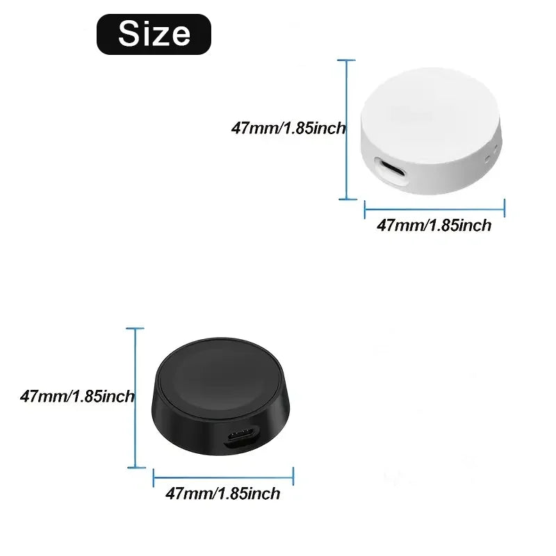 Mini Wireless Charger Keychain for Samsung Galaxy Watch 7 6 5 4 Smartwatch Charger Oasis Select