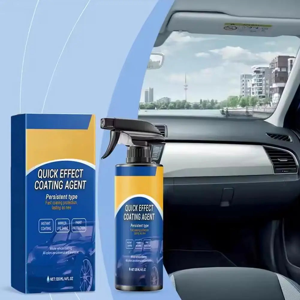 120ML Car Coating Spray Special Care Spray Car Paint Refinishing Spray Coating Glazing Waxing Car Care Renovation Glaze Sealer Oasis Select