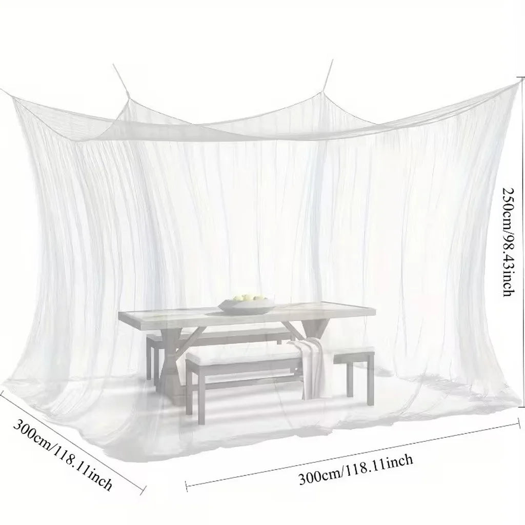 Indoor Mosquito Net Encrypted Polyester Hanging Mosquito Net Outdoor Camping Mosquito Net Lightweight For Outdoor Camping Oasis Select White
