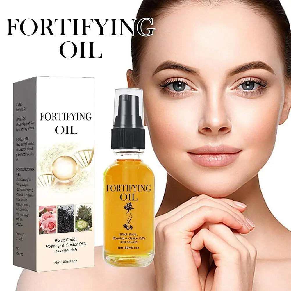 Rosehip Oil Black Seed Oil And Castor Oil Face Serum Natural Castor Oil Black Seed Oil Face Essence Collagen Facial Moisturizer Oasis Select