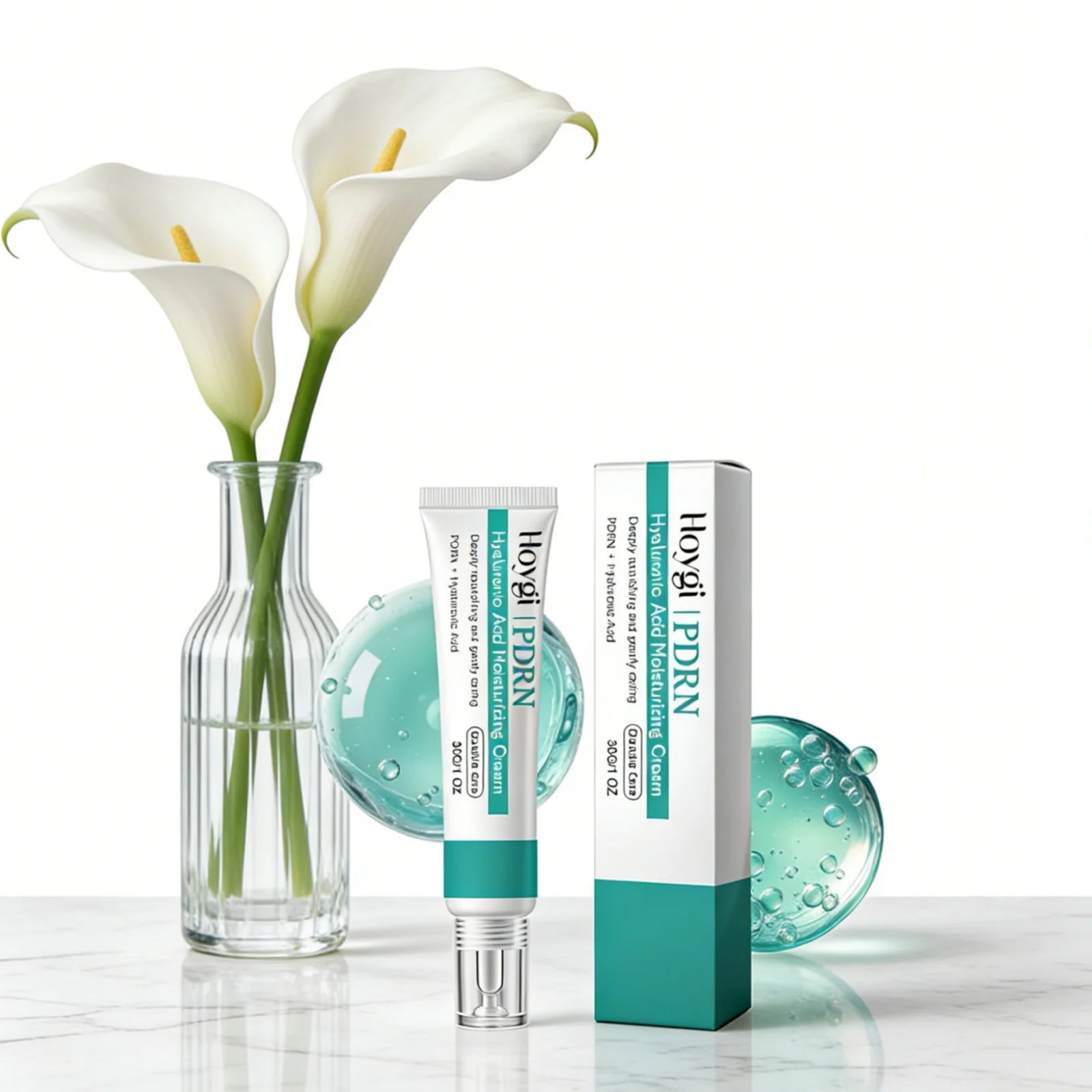 Hoygi Hyaluronic Acid Moisturizing Cream Hydration Glowing Skin Nourishing Anti Wrinkle Lightweight Mild Multi Effect Face Cream Oasis Select