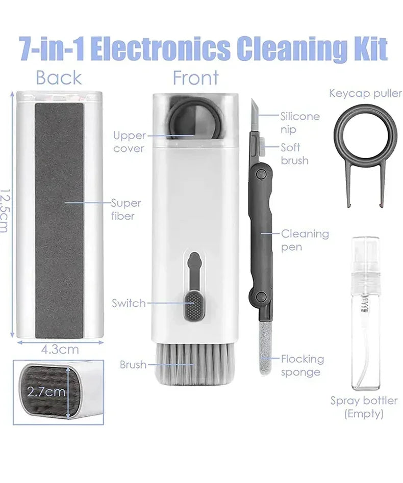 Multifunctional Cleaning Kit Laptop Keyboard Cleaning Brush Mobile Phone Screen Cleaning Bluetooth Headset Cleaning Pen Oasis Select