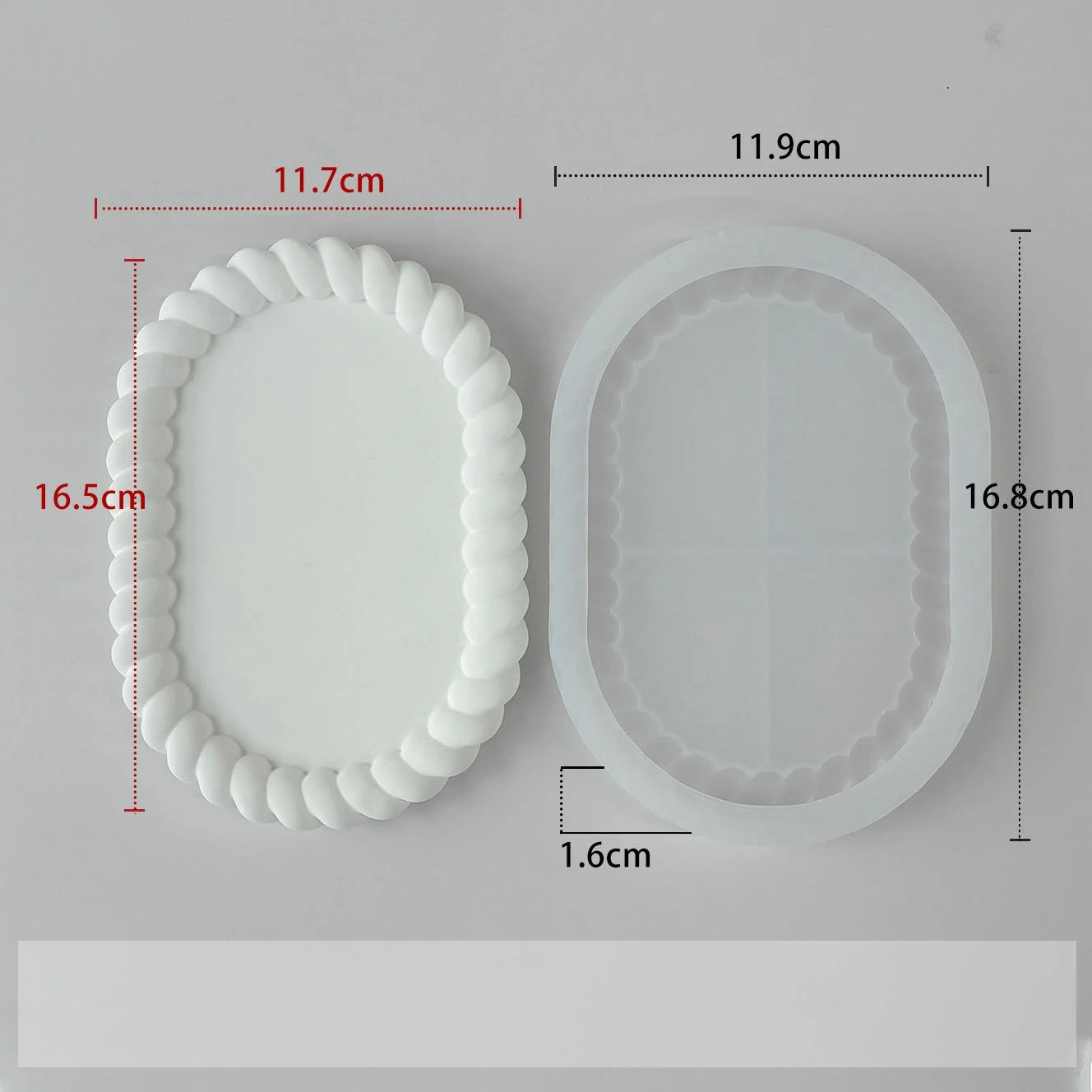 Bubble Tray Silicone Mold – Resin, Plaster & Coaster DIY Casting