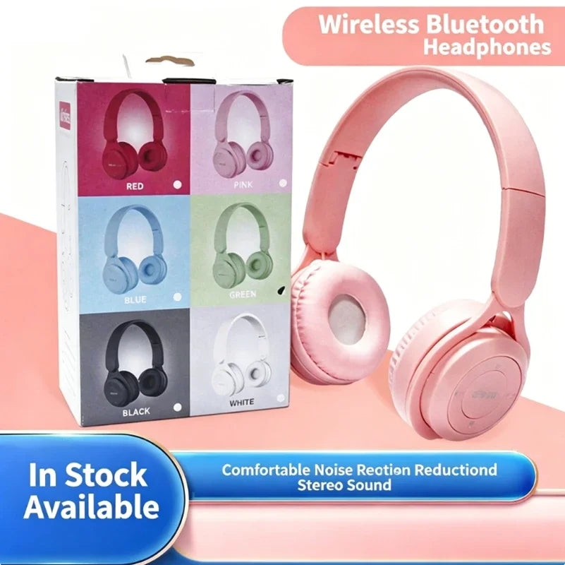Hifi Sound Bluetooth Headphones Wireless Over-Ear Headsets with Microphone Noise Reduction Comfortable for Travel And Home Use Oasis Select