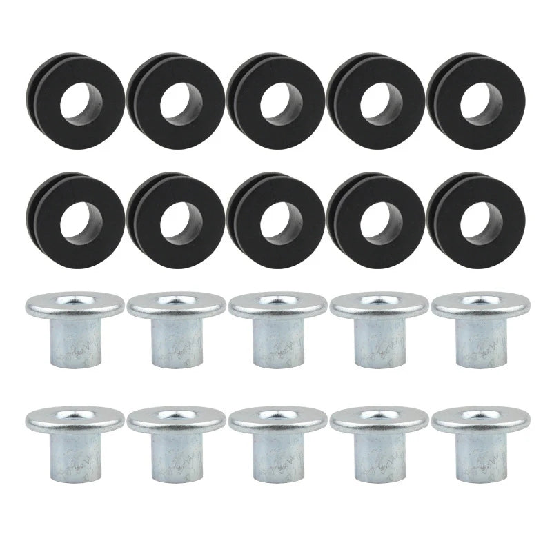 "Cushion Bolt Rubber Grommet Sets, DIY Pressure Reduction Motorcycle Accessories, 5 Kits" Oasis Select